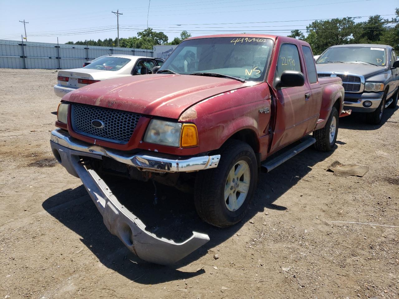 Photo 2 from auction – 2002 FORD RANGER SUP with VIN 1FTZR45EX2TA10223