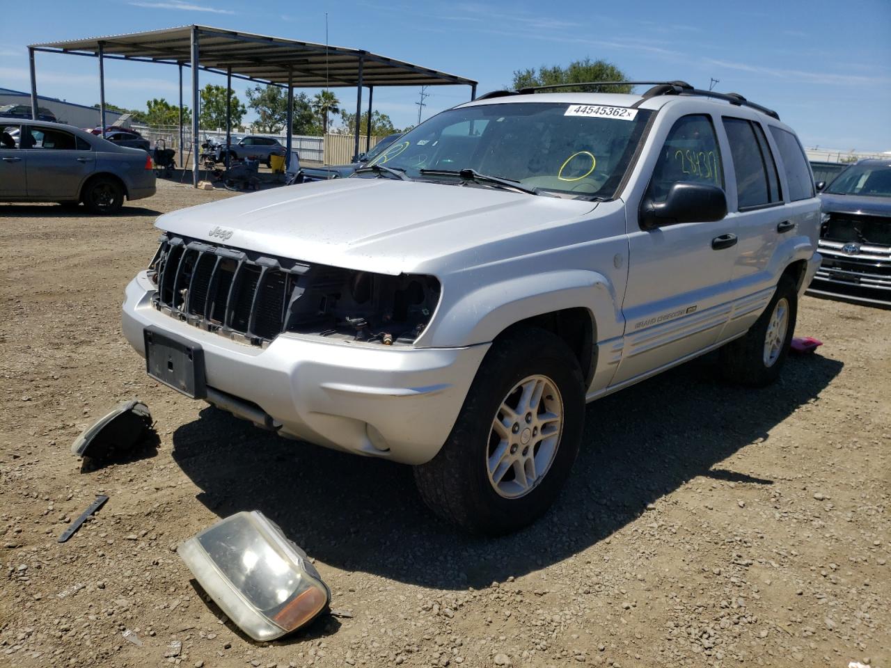 Photo 14 from auction – 2004 JEEP GRAND CHER with VIN 1J4GW48N44C430164