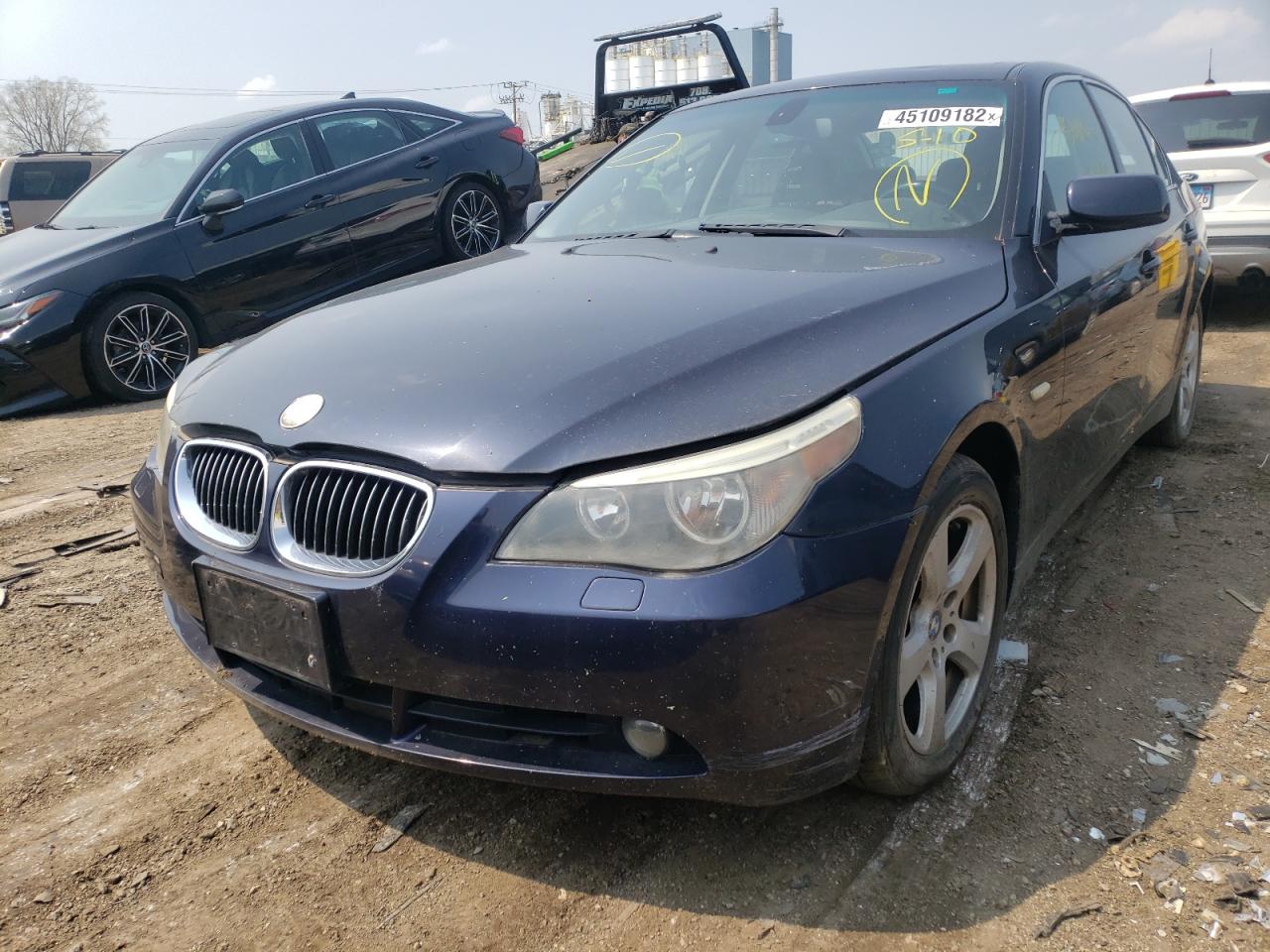 Photo 2 from auction – 2007 BMW 525 XI with VIN WBANF33547CS39862