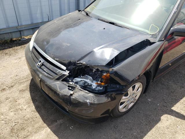 Photo 9 from auction – 2003 HONDA CIVIC LX with VIN 2HGES166X3H943502