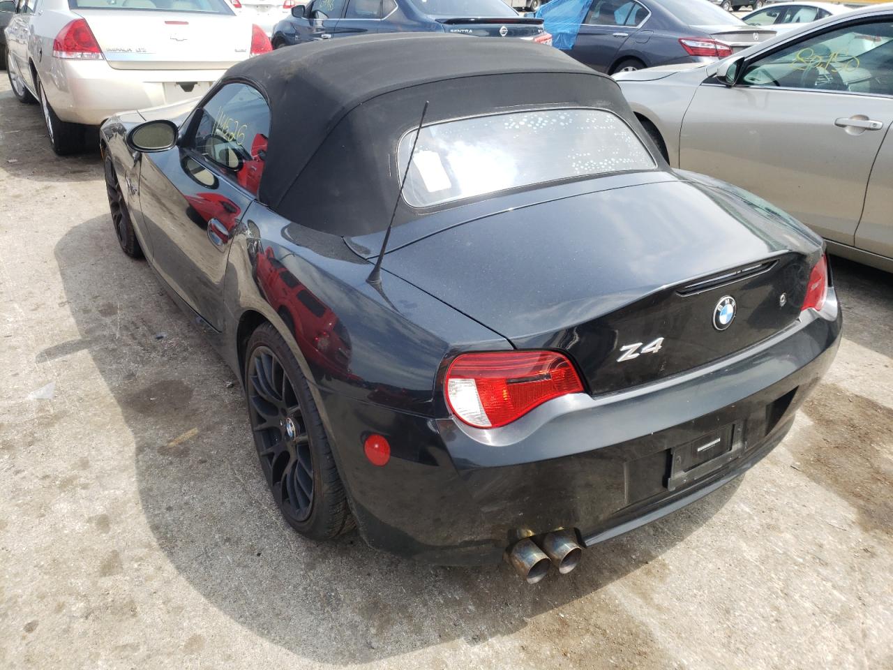 Photo 3 from auction – 2007 BMW Z4 3.0SI with VIN 4USBU53597LW92778