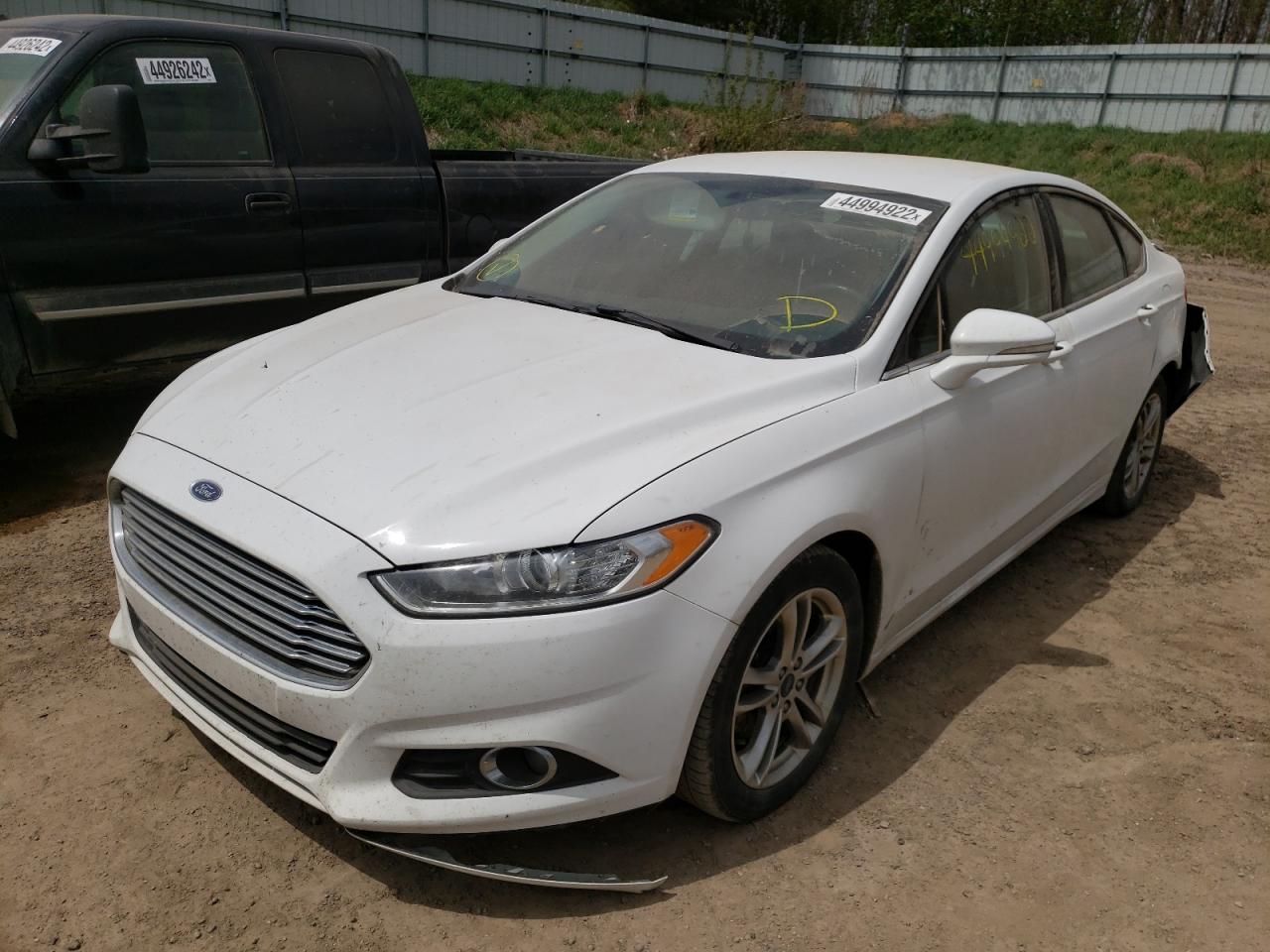 Photo 2 from auction – 2015 FORD FUSION SE with VIN 3FA6P0LU3FR263361