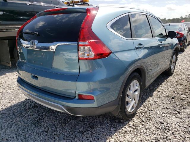 Photo 4 from auction – 2015 HONDA CR-V EXL with VIN 2HKRM3H79FH518568