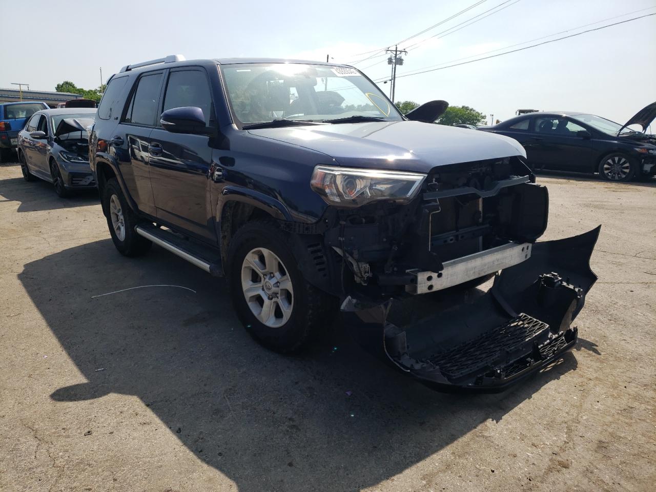 TOYOTA 4RUNNER SR 2014 with VIN JTEBU5JR0E5186040 - Photo from auction