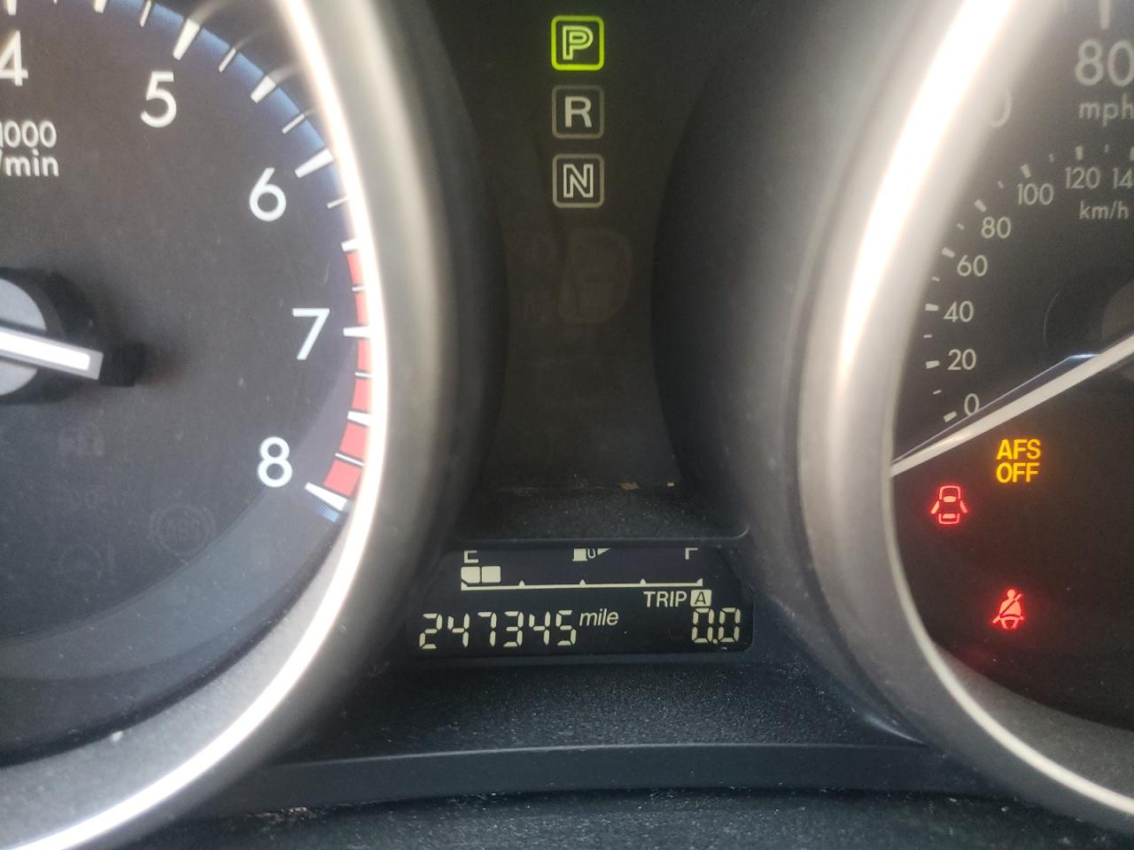 Photo 8 from auction – 2012 MAZDA 3 I with VIN JM1BL1W79C1617518