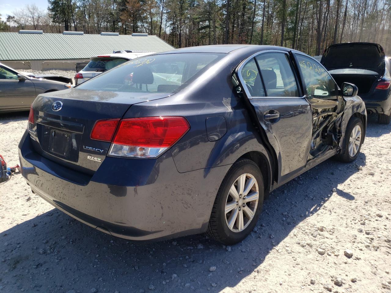 Photo 4 from auction – 2012 SUBARU LEGACY 2.5 with VIN 4S3BMBA68C3041183