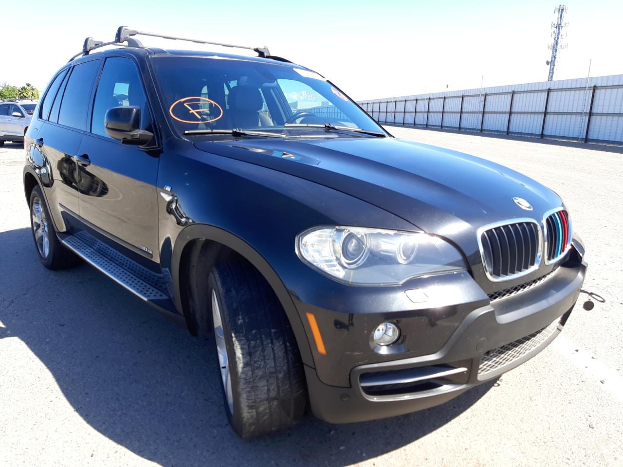 BMW X5 3.0I 2008 with VIN 5UXFE43538L019712 - Photo from auction