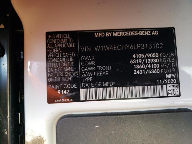 Photo 10 from auction – 2020 MERCEDES-BENZ SPRINTER 2 with VIN W1W4ECHY6LP313102