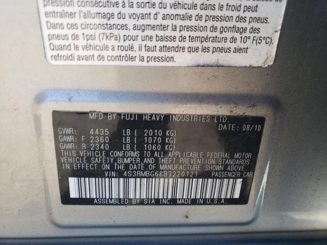 صورة رقم 10 من المزاد - 2011 SUBARU LEGACY 2.5 مع VIN 4S3BMBG68B3220121
