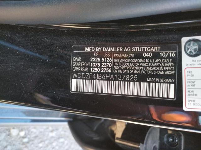 Photo 10 from auction – 2017 MERCEDES-BENZ E 300 with VIN WDDZF4JB6HA137825