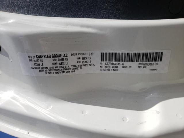 Photo 10 from auction – 2013 FIAT 500 POP with VIN 3C3CFFAR6DT745148