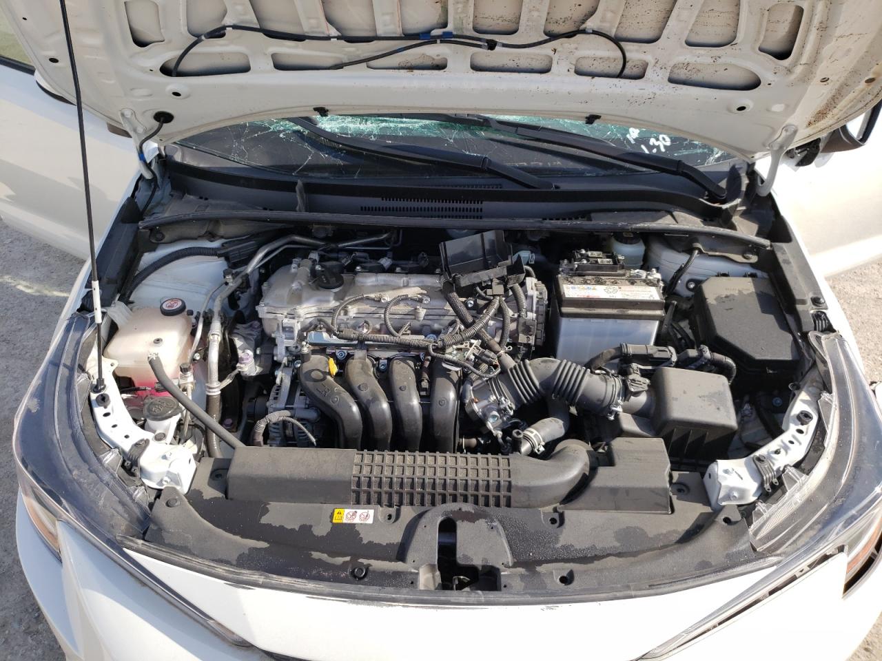 Photo 7 from auction – 2021 TOYOTA COROLLA LE with VIN JTDEPMAE9MJ155102