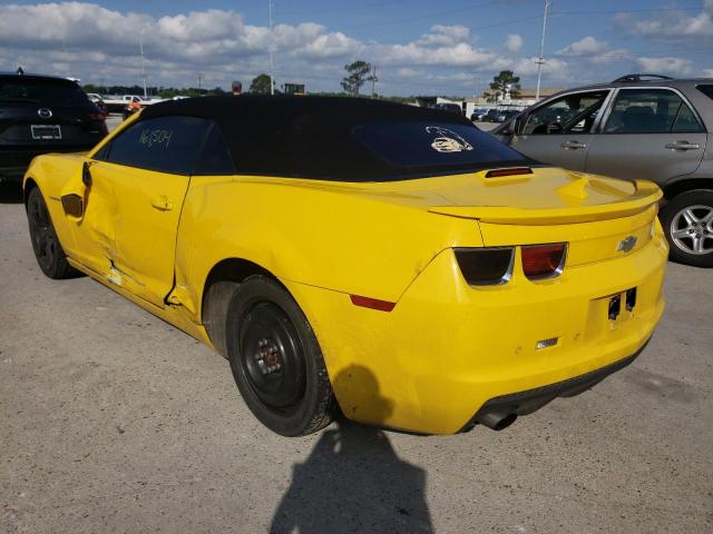 Photo 3 from auction – 2012 CHEVROLET CAMARO LT with VIN 2G1FC3D31C9197755