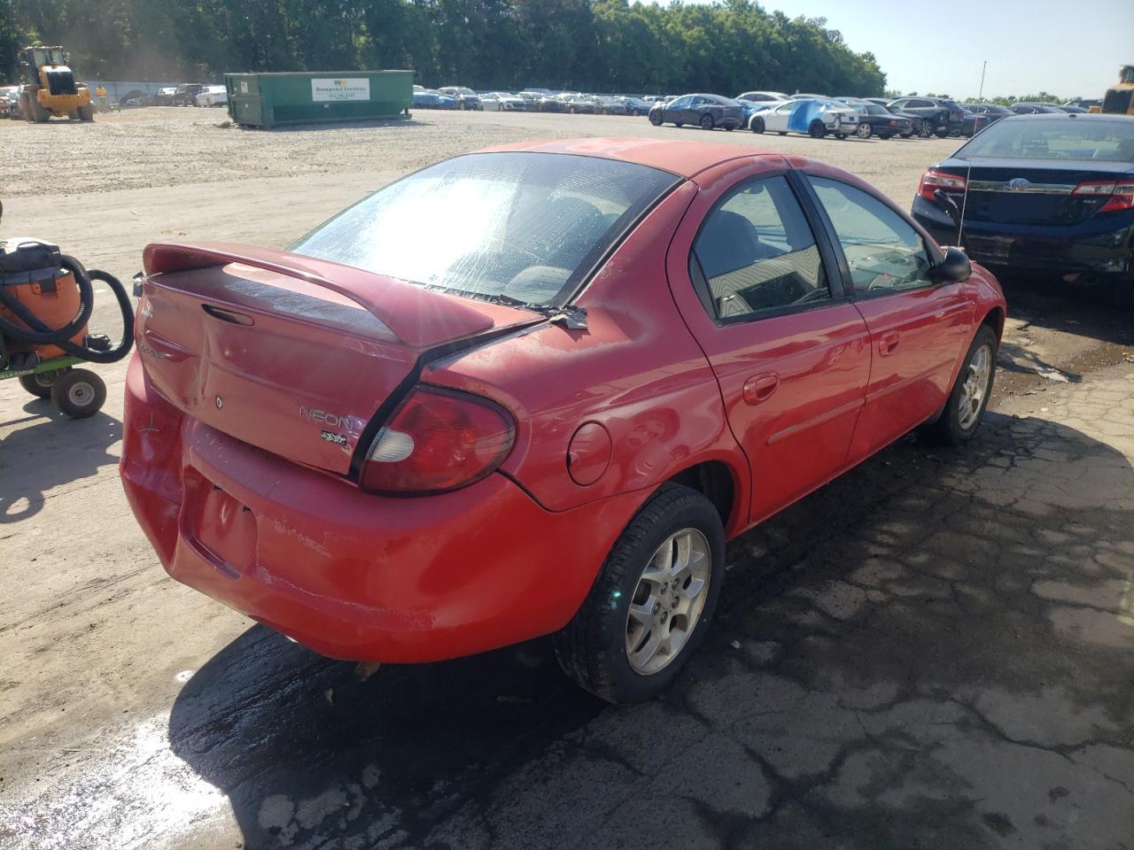 Photo 4 from auction – 2002 DODGE NEON ES with VIN 1B3ES56C72D643439