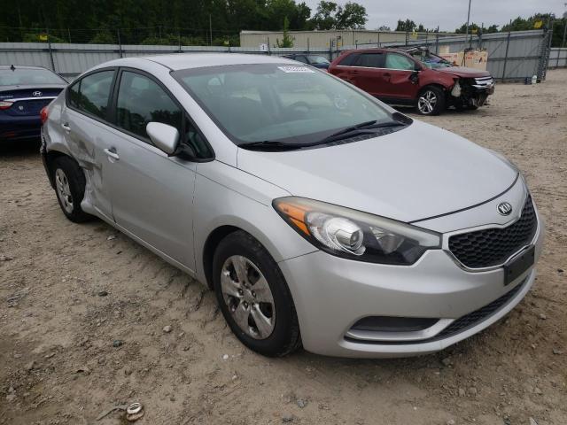 KIA FORTE LX 2015 with VIN KNAFK4A67F5406140 - Photo from auction