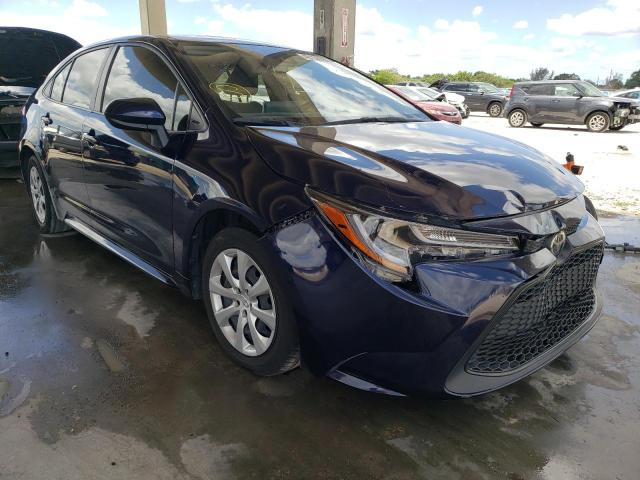 TOYOTA COROLLA LE 2021 with VIN JTDEPMAE1MJ142991 - Photo from auction