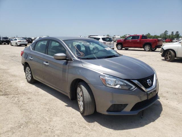 NISSAN SENTRA S 2017 with VIN 3N1AB7AP6HY334430 - Photo from auction
