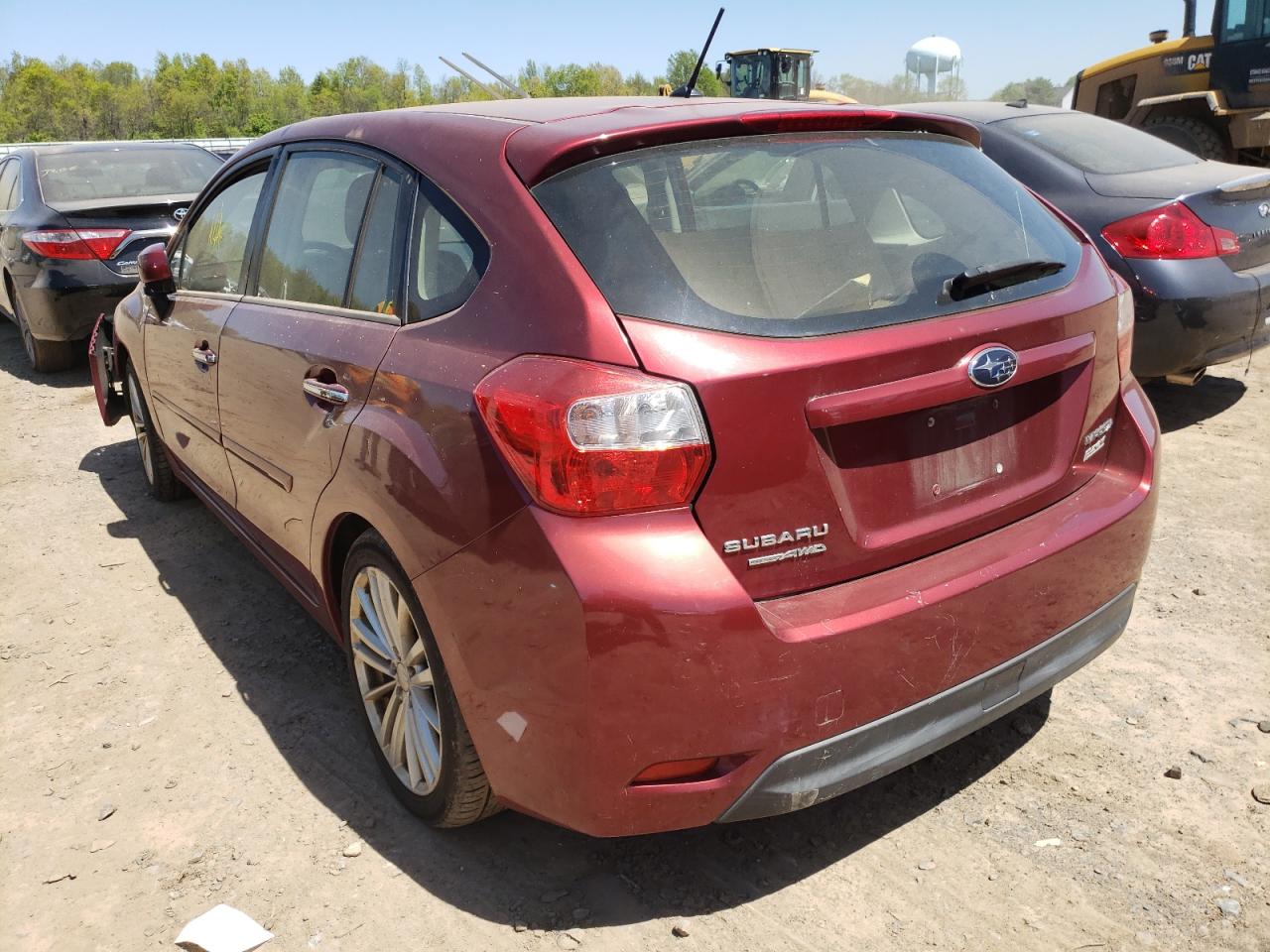 Photo 3 from auction – 2012 SUBARU IMPREZA LI with VIN JF1GPAH67CH237315