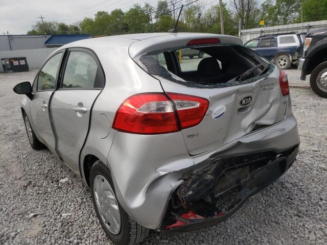 Photo 3 from auction – 2013 KIA RIO with VIN KNADM5A32D6155578