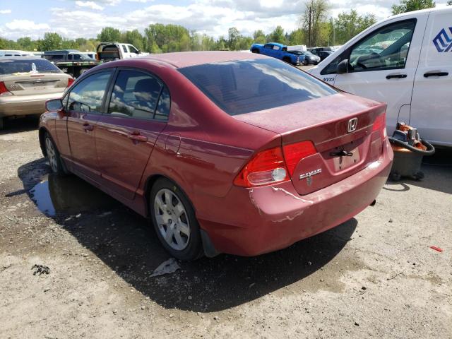 Photo 3 from auction – 2008 HONDA CIVIC LX with VIN JHMFA16568S002334