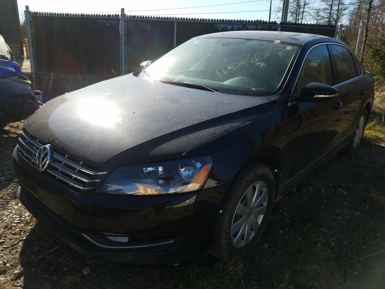 Photo 2 from auction – 2012 VOLKSWAGEN PASSAT SEL with VIN 1VWCH7A34CC091989