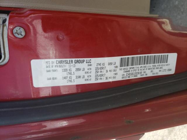 Photo 10 from auction – 2014 DODGE GRAND CARA with VIN 2C4RDGBG1ER238189