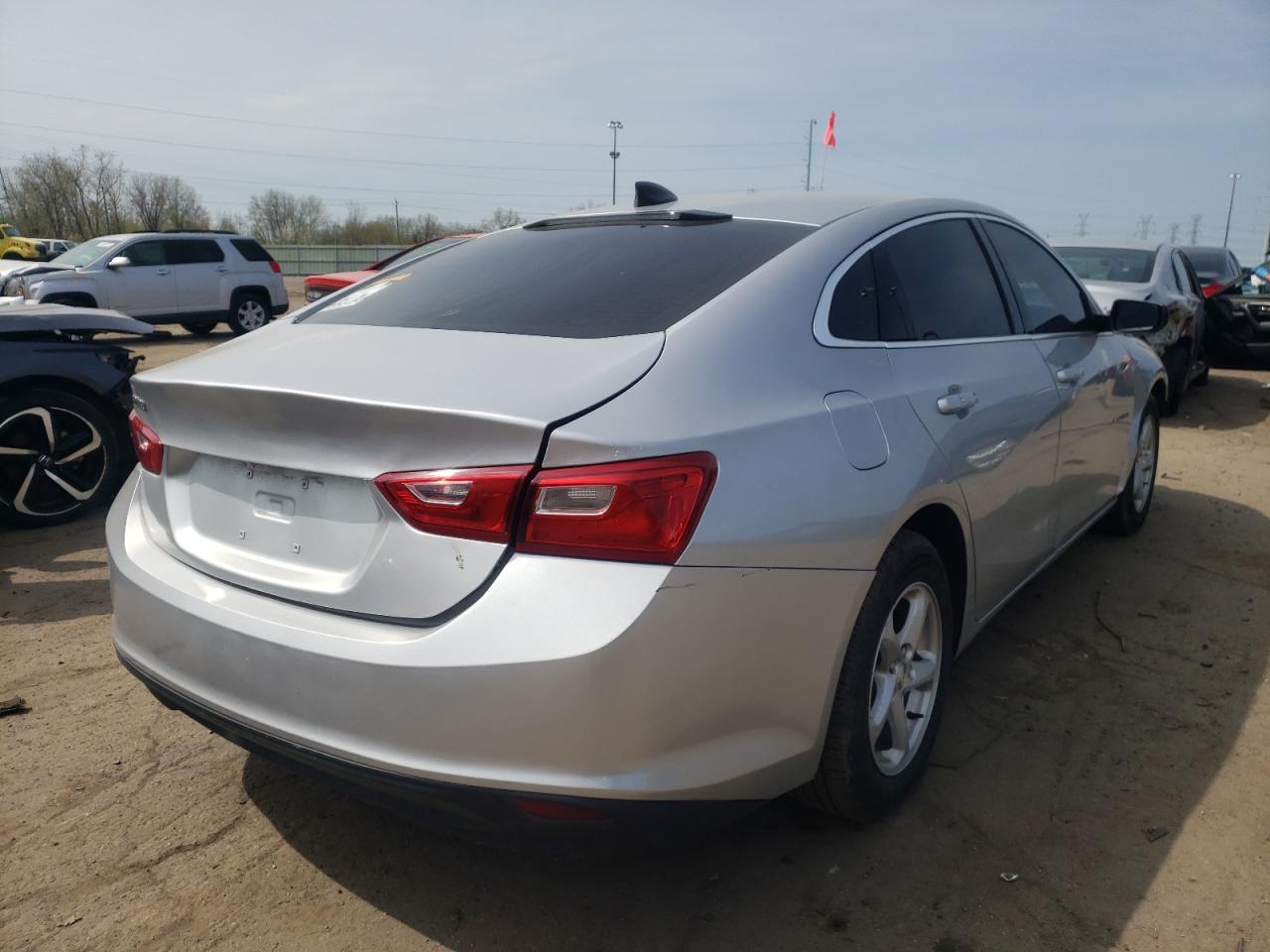 Photo 4 from auction – 2017 CHEVROLET MALIBU LS with VIN 1G1ZB5ST9HF113758