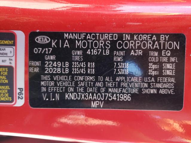 Photo 10 from auction – 2018 KIA SOUL ! with VIN KNDJX3AA0J7541986