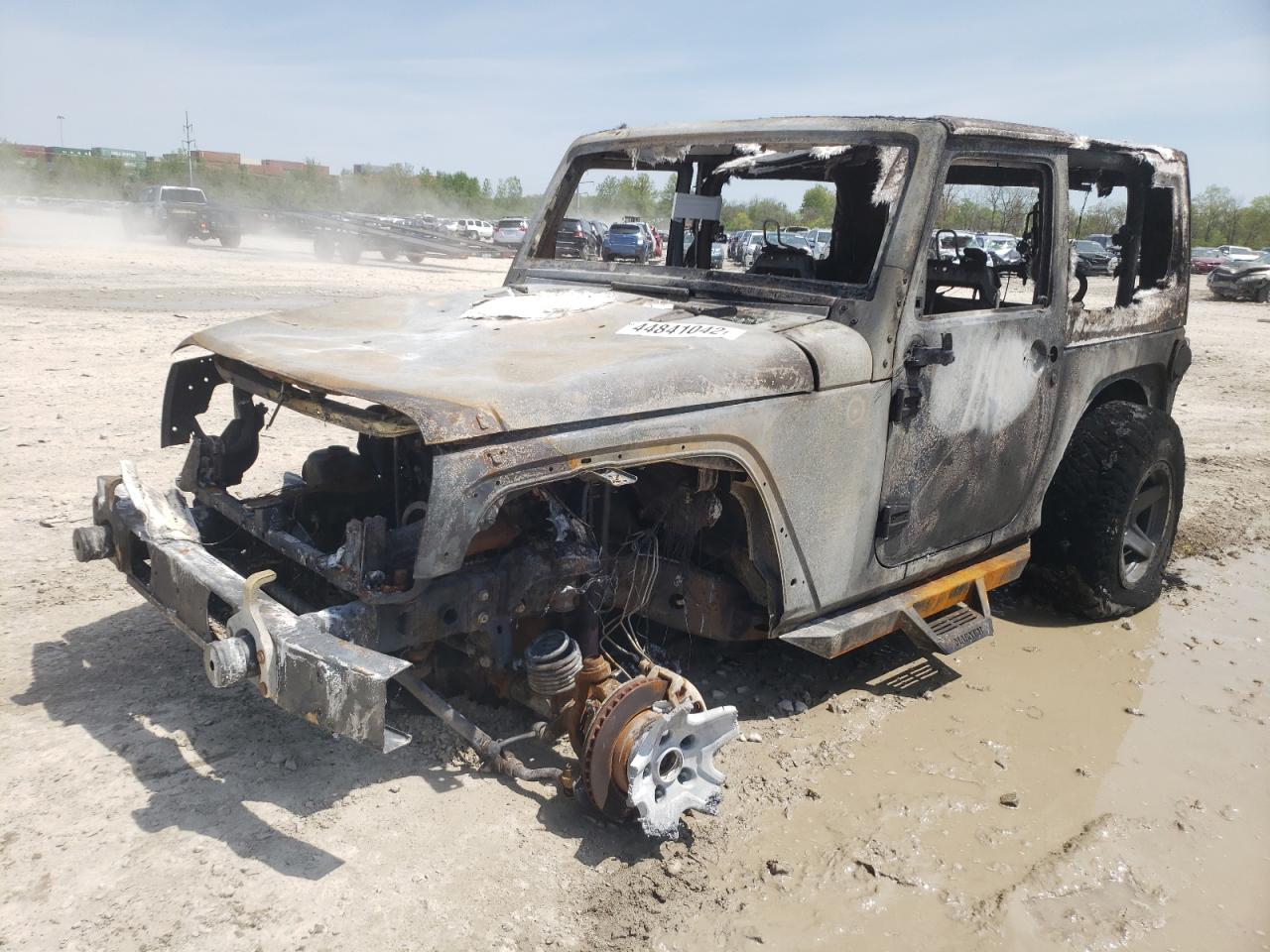 Photo 2 from auction – 2014 JEEP WRANGLER S with VIN 1C4AJWAG4EL159643