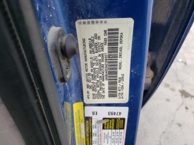 Photo 10 from auction – 2010 TOYOTA COROLLA BA with VIN 1NXBU4EE3AZ168357