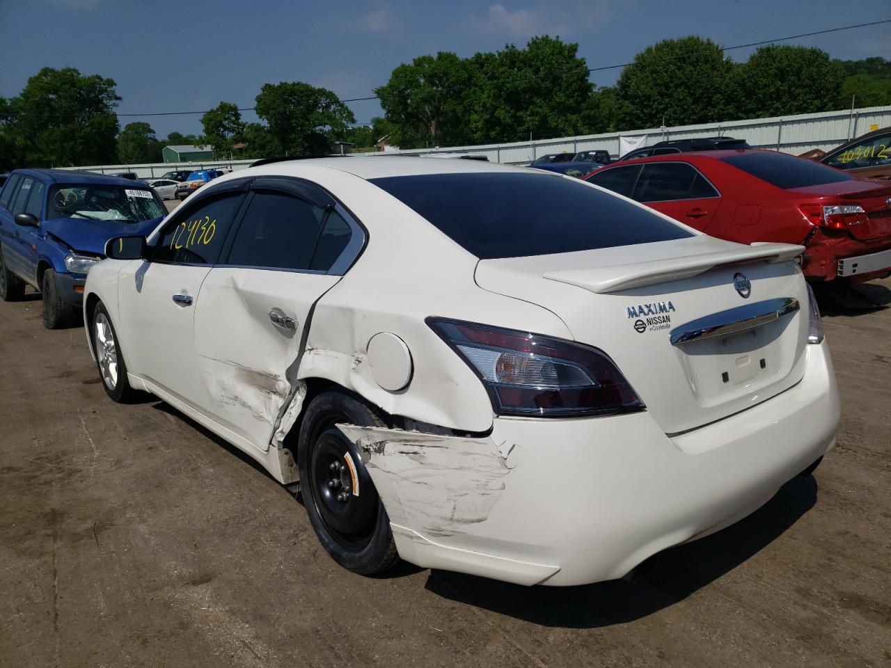 Photo 3 from auction – 2012 NISSAN MAXIMA S with VIN 1N4AA5AP6CC858141