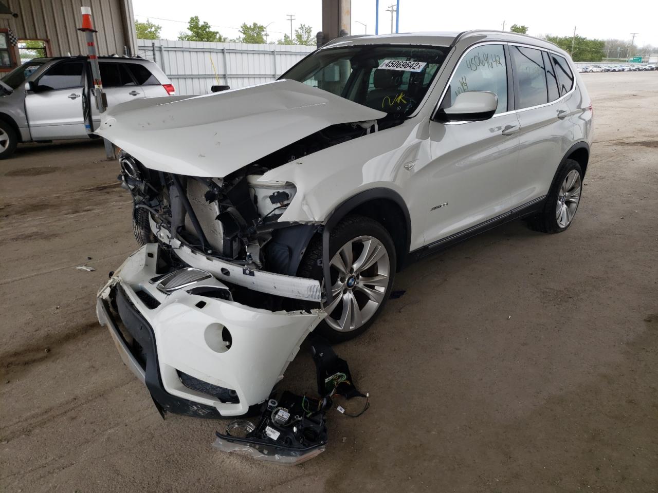 Photo 2 from auction – 2014 BMW X3 XDRIVE3 with VIN 5UXWX7C54E0E79389