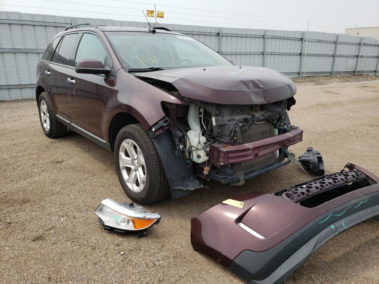 FORD EDGE SEL 2011 with VIN 2FMDK3JC1BBB21493 - Photo from auction