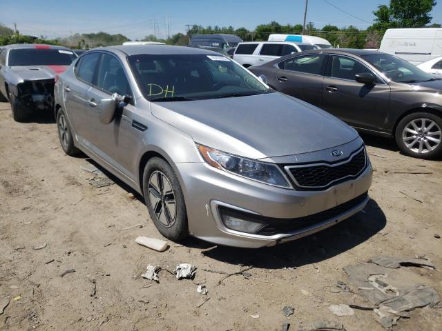 KIA OPTIMA HYB 2013 with VIN KNAGM4AD4D5056699 - Photo from auction