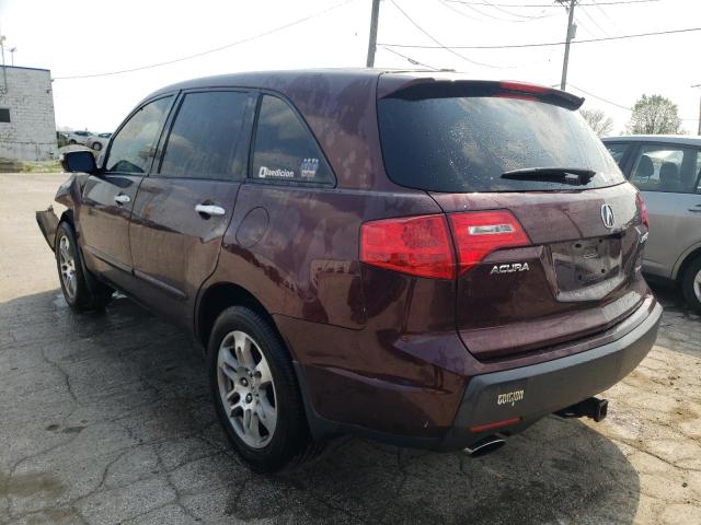 Photo 3 from auction – 2007 ACURA MDX TECHNO with VIN 2HNYD284X7H550168