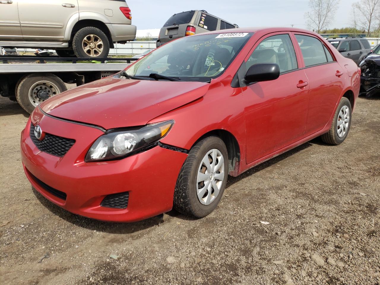 Photo 2 from auction – 2010 TOYOTA COROLLA BA with VIN 1NXBU4EE8AZ334520
