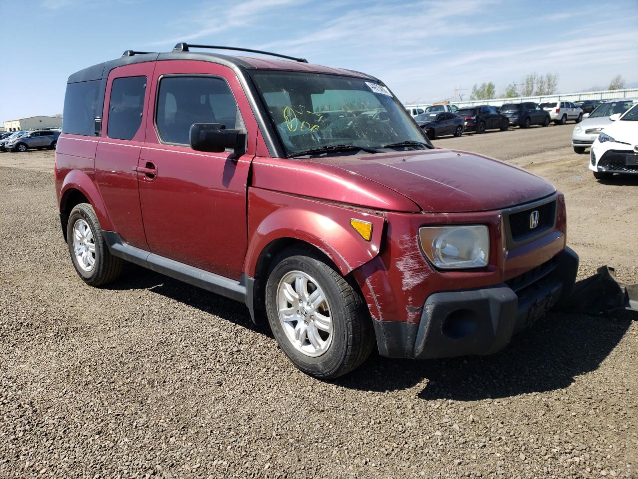 HONDA ELEMENT EX 2006 with VIN 5J6YH28766L011093 - Photo from auction