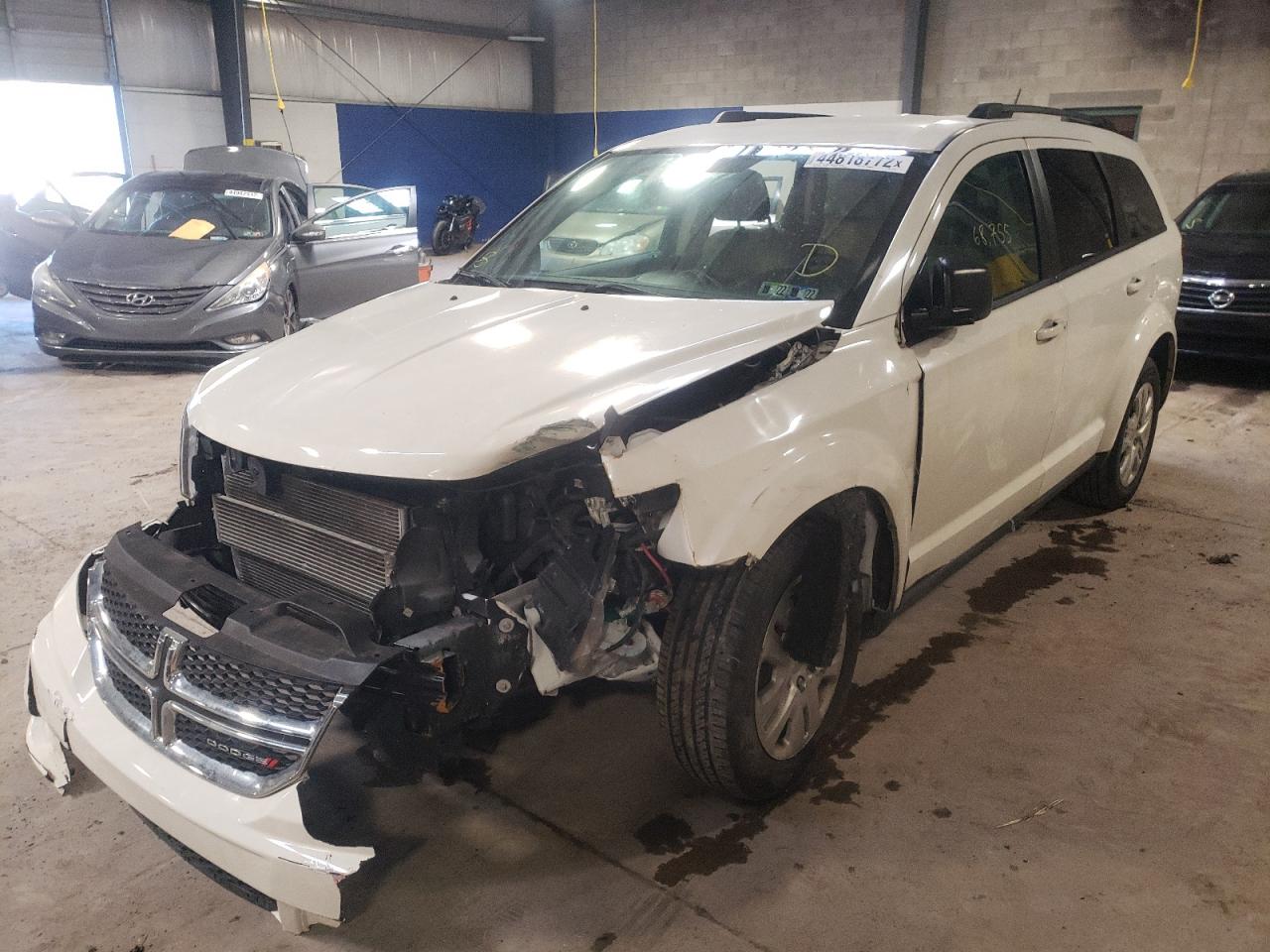 Photo 2 from auction – 2016 DODGE JOURNEY SE with VIN 3C4PDCABXGT171615