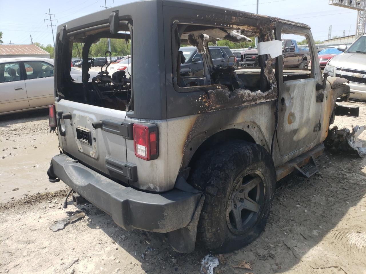 Photo 4 from auction – 2014 JEEP WRANGLER S with VIN 1C4AJWAG4EL159643