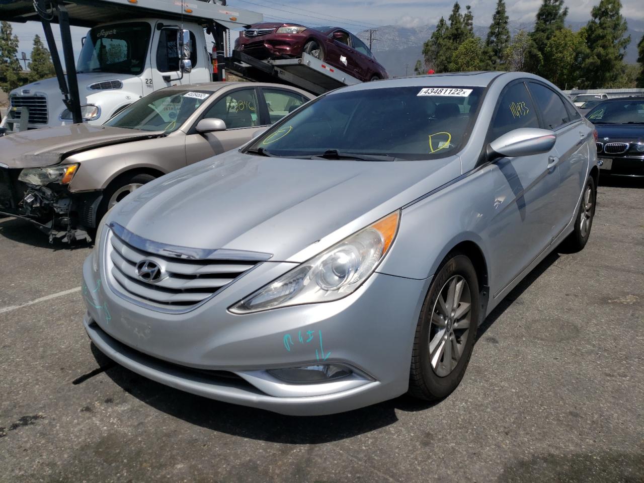 Photo 2 from auction – 2013 HYUNDAI SONATA GLS with VIN 5NPEB4AC7DH514484