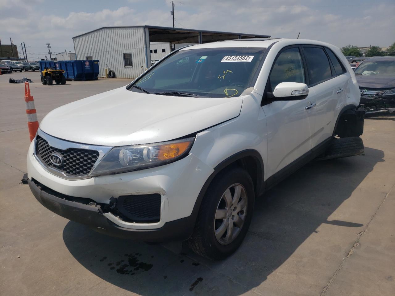 Photo 2 from auction – 2012 KIA SORENTO BA with VIN 5XYKT3A1XCG267797