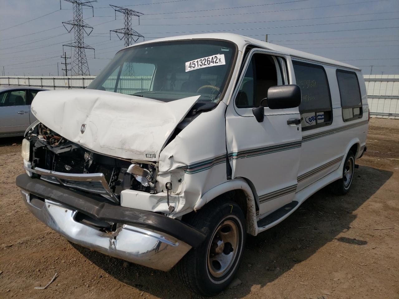 Photo 2 from auction – 1997 DODGE RAM VAN B2 with VIN 2B6HB21Y7VK547788