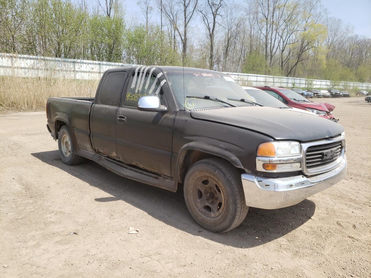 GMC NEW SIERRA 2001 with VIN 1GTEK19T11E168270 - Photo from auction