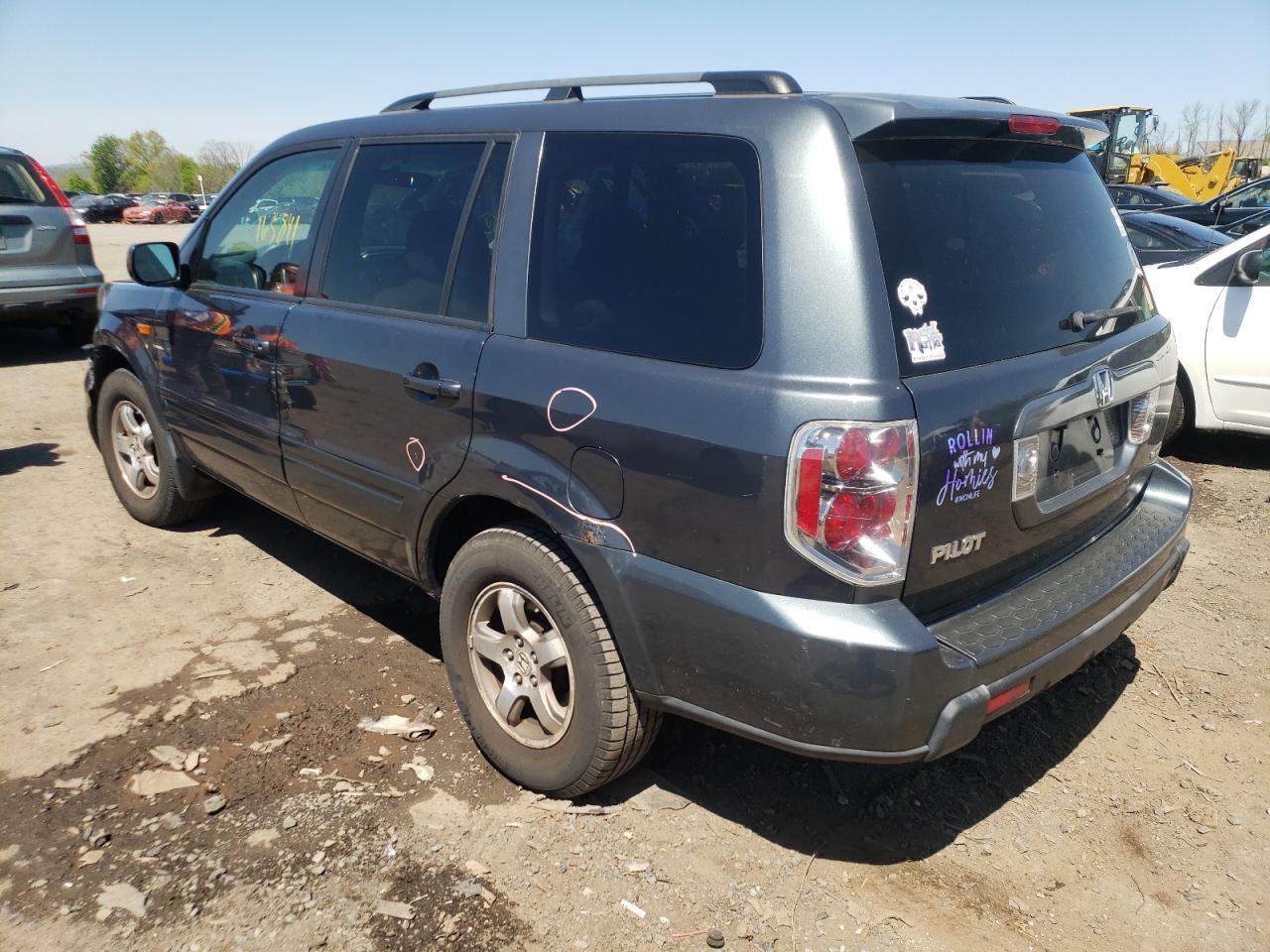Photo 3 from auction – 2006 HONDA PILOT EX with VIN 2HKYF18476H552766