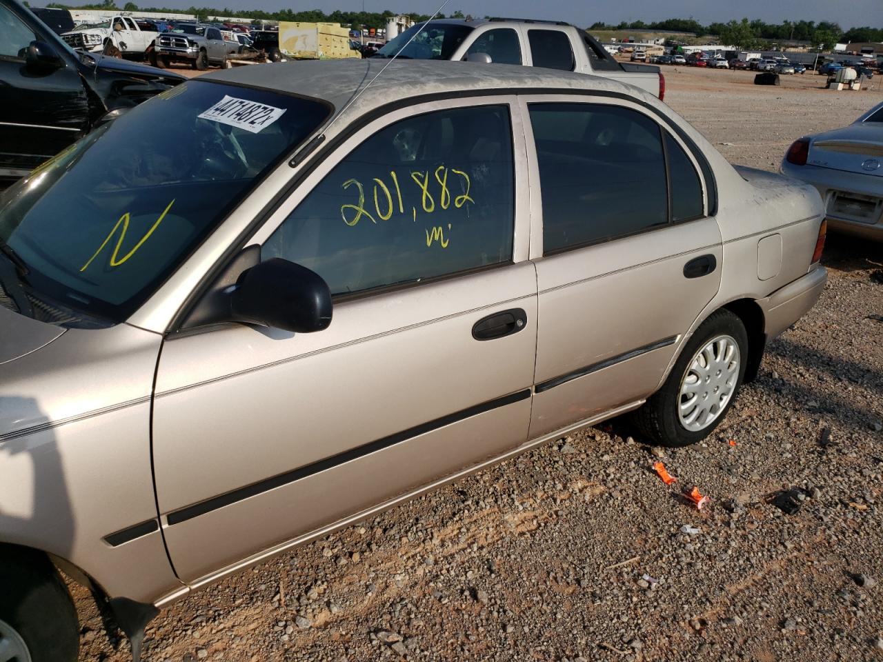 Photo 10 from auction – 1995 TOYOTA COROLLA with VIN 1NXAE04B5SZ346280