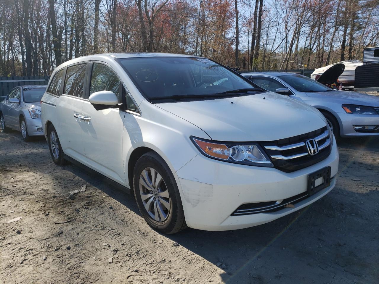 HONDA ODYSSEY EX 2014 with VIN 5FNRL5H67EB081172 - Photo from auction
