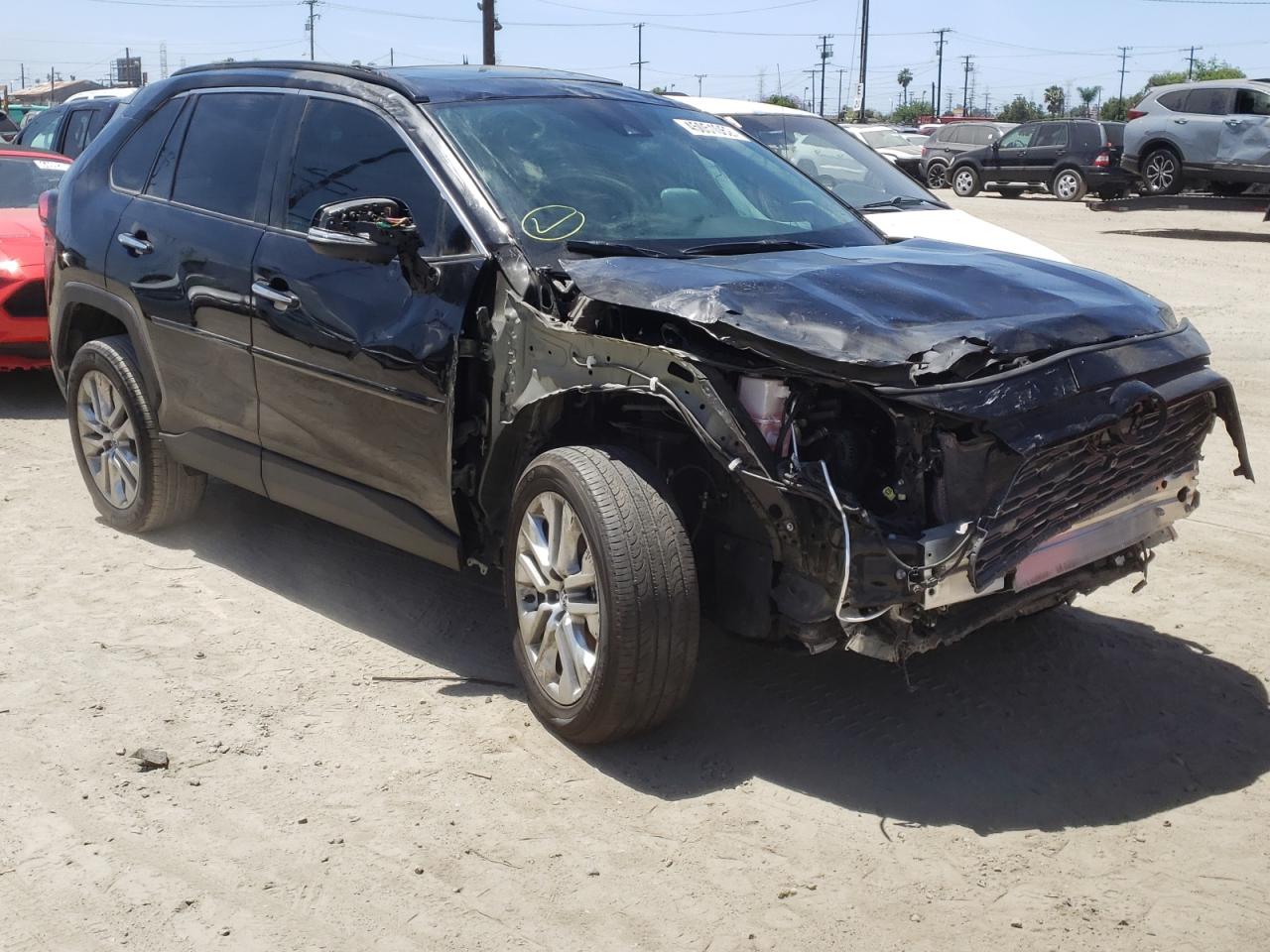 TOYOTA RAV4 LIMIT 2021 with VIN 2T3Y1RFVXMC108202 - Photo from auction
