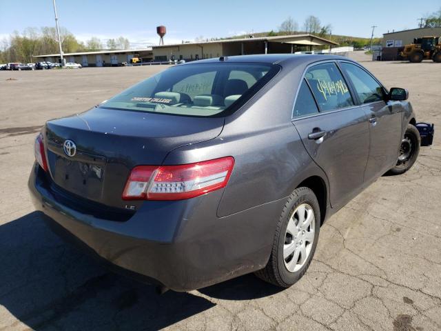 Photo 4 from auction – 2010 TOYOTA CAMRY BASE with VIN 4T1BF3EK4AU073560