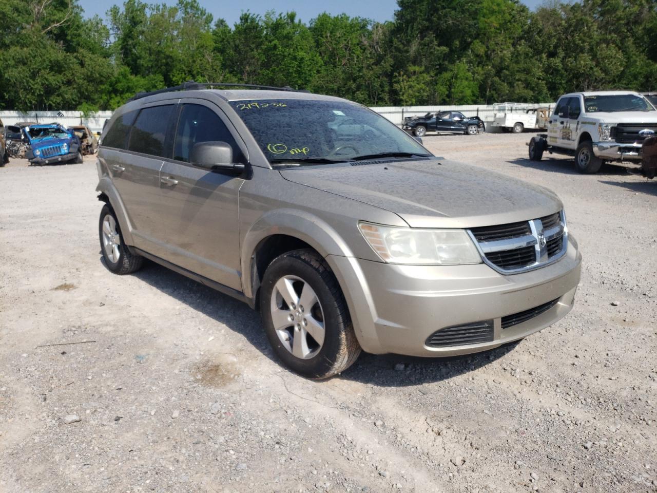 DODGE JOURNEY SX 2009 with VIN 3D4GG57VX9T219236 - Photo from auction
