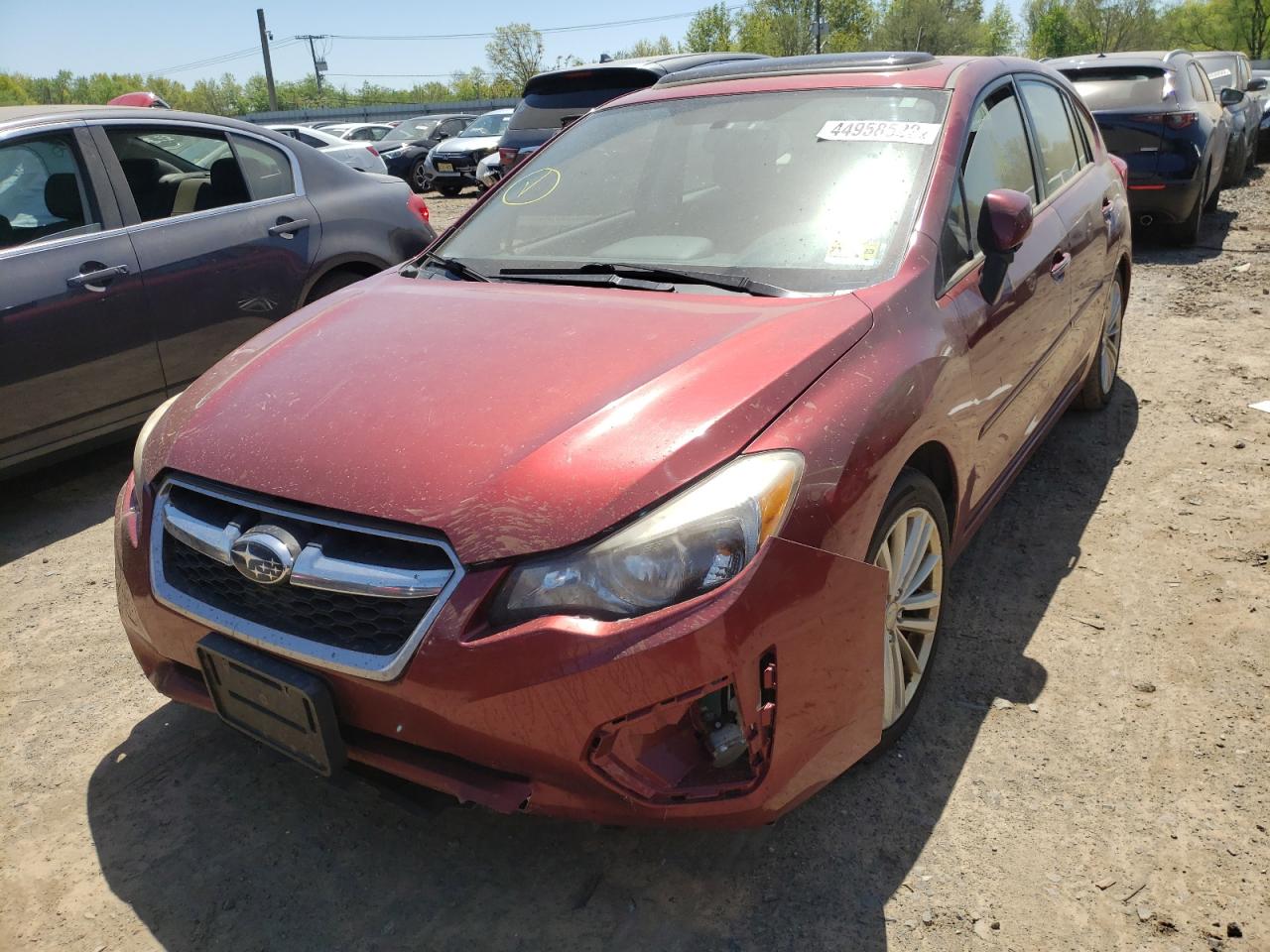Photo 2 from auction – 2012 SUBARU IMPREZA LI with VIN JF1GPAH67CH237315